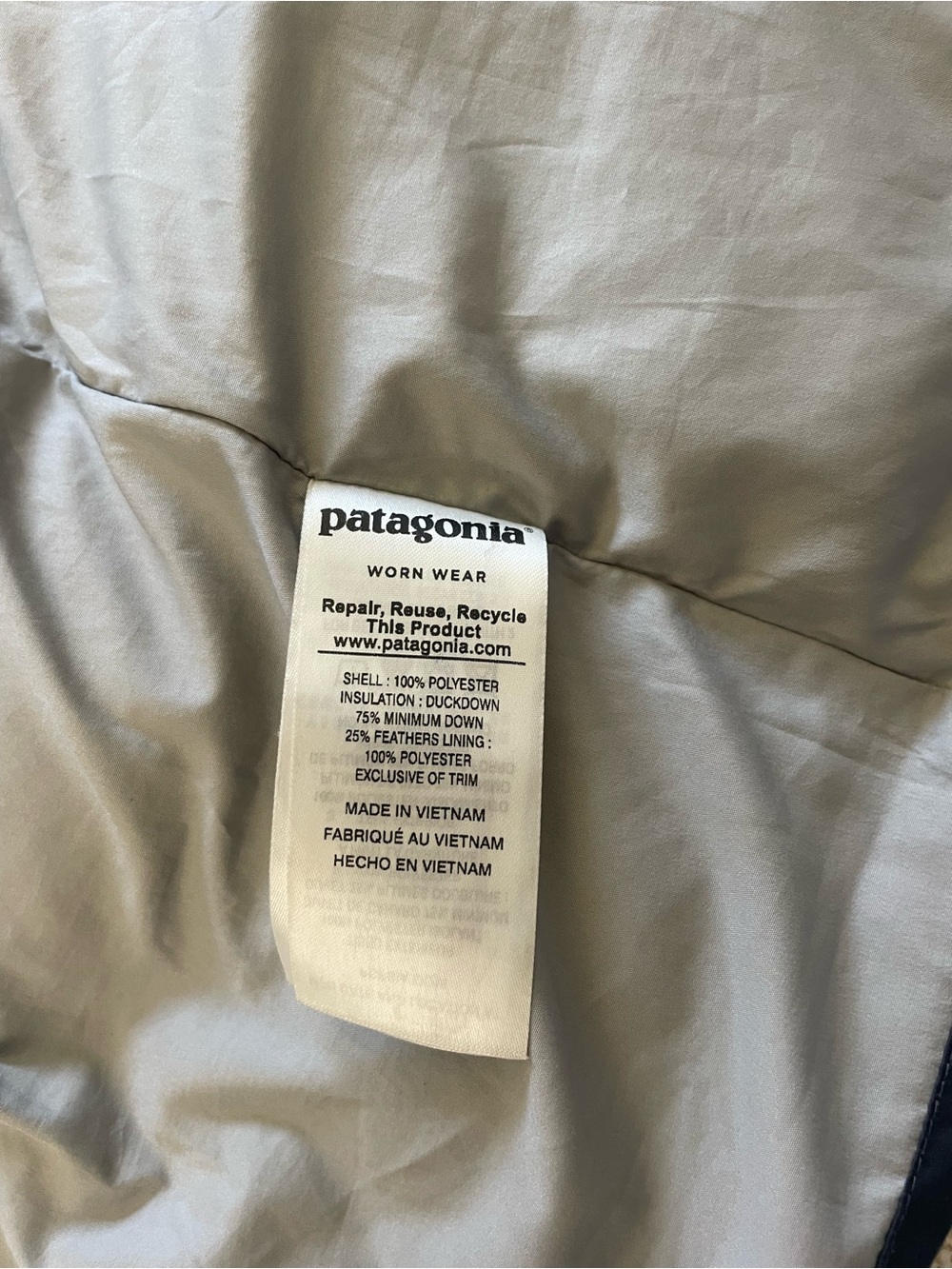 Patagonia Kids Down Parka Puffer Coat - Picture 5 of 5